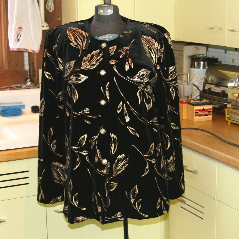 Liz Baker Petite Blinged Blouse